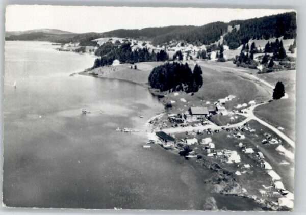 Malbuisson Fliegeraufnahme Lac St. Pont Plage