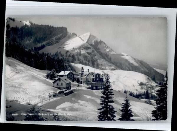 Urnaesch AR Urnäsch Gasthaus Kräzerli x