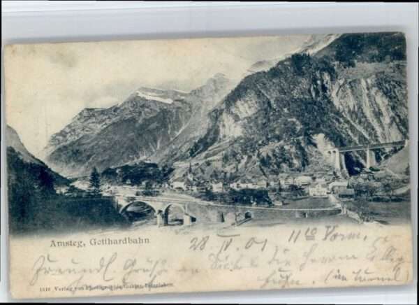Amsteg Gotthardbahn
