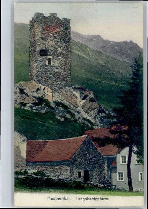 Hospental Langobardenturm