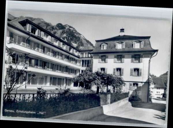 Gersau Vierwaldstaettersee Gersau Erholungsheim Hof