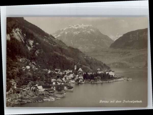 Gersau Vierwaldstaettersee Gersau Frohnalpstock