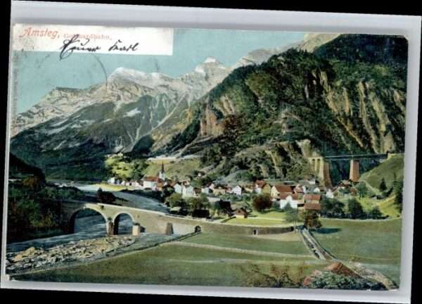 Amsteg Gotthardbahn