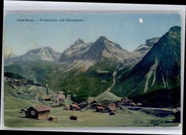 Arosa GR Arosa Furkahörner Schiesshorn