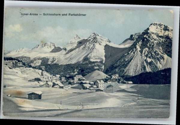 Arosa GR Arosa Schiesshorn Furkahörner