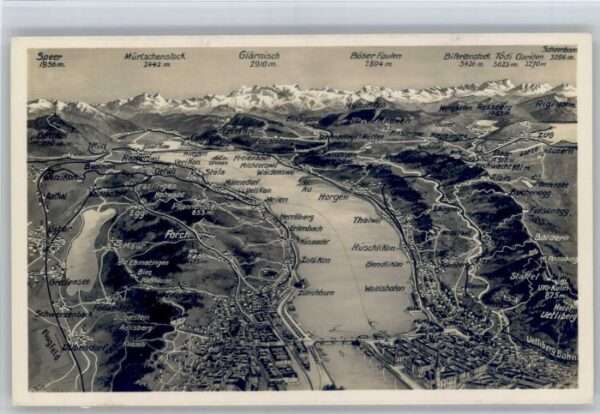 Thalwil Fliegeraufnahme