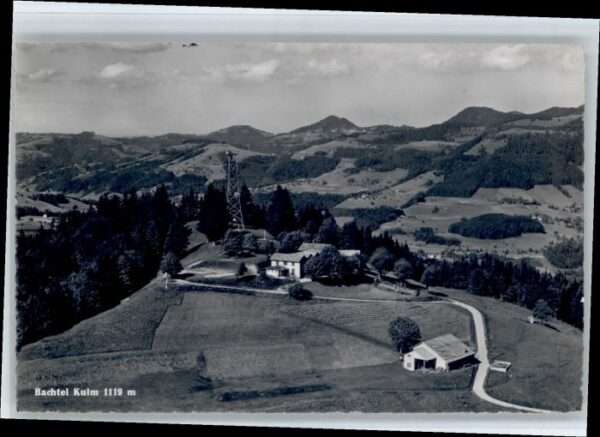 Wernetshausen [Stempelabschlag] Gasthaus Bachtel Kulm