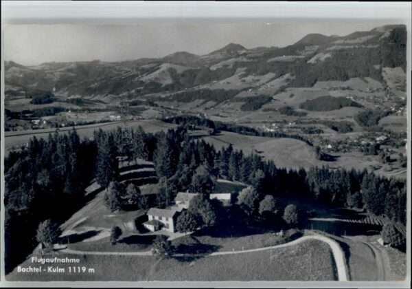 Bachtel Kulm Bachtel  Fliegeraufnahme