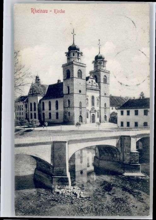 Rheinau ZH Rheinau Kirche