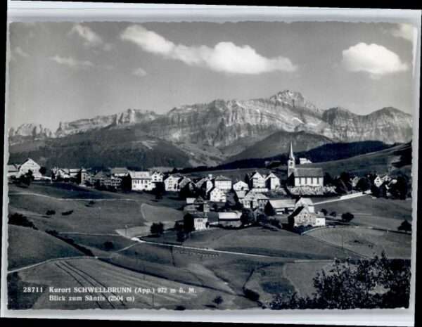 Schwellbrunn Säntis