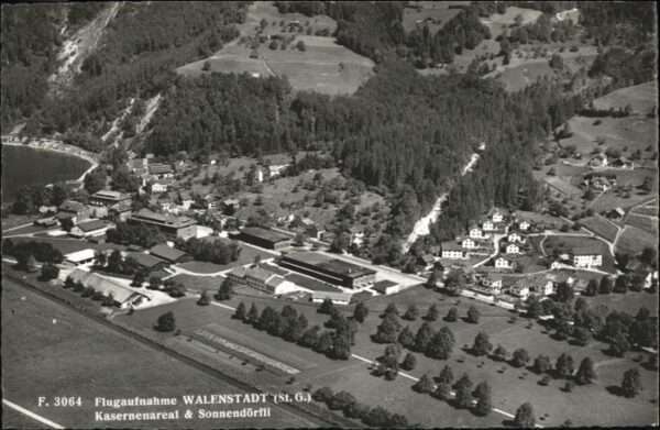 Walenstadt Fliegeraufnahme