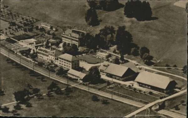 Siviriez Institut St Nicolas Fliegeraufnahme