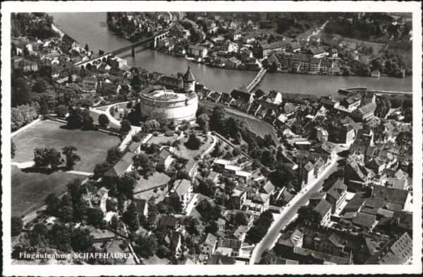 Schaffhausen SH Schaffhausen Fliegeraufnahme