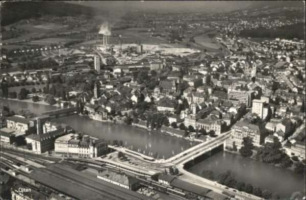 Olten Fliegeraufnahme