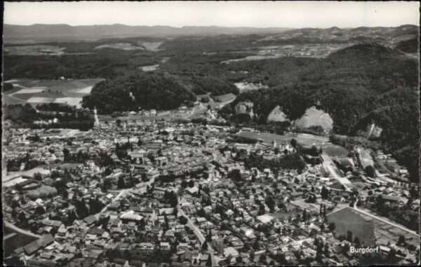 Burgdorf BE Burgdorf Fliegeraufnahme