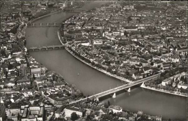 Basel BS Basel Fliegeraufnahme