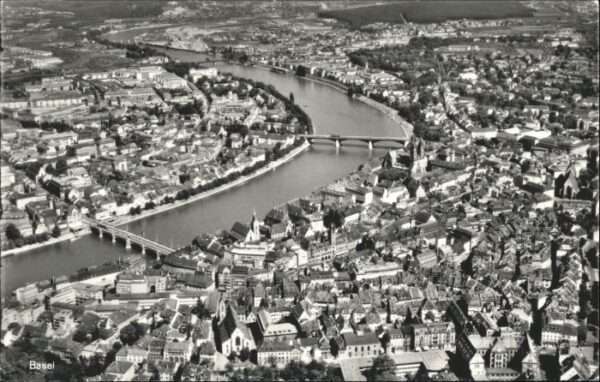 Basel BS Basel Fliegeraufnahme