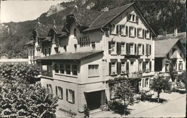 Meiringen BE Meiringen Hotel Weisses Kreuz