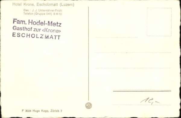 Escholzmatt Hotel Krone – Bild 2