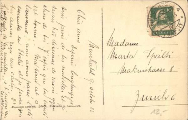 Neuchatel NE Neuchatel [Handschriftlich] Colombier – Bild 2