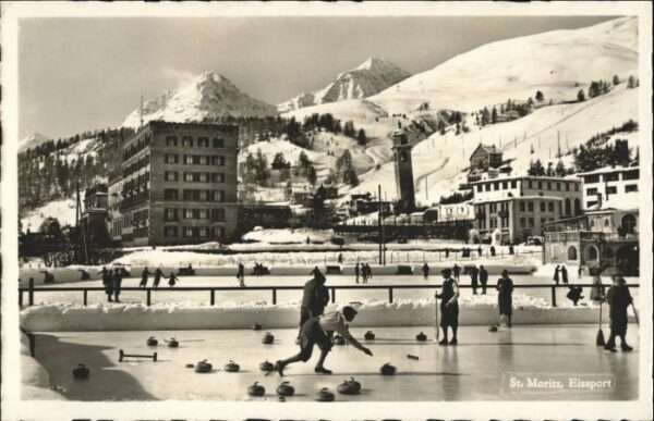St Moritz GR St Moritz Eissport