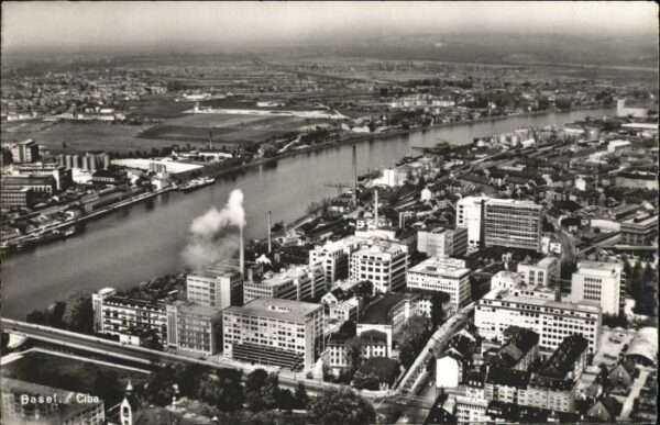 Basel BS Basel Fliegeraufnahme