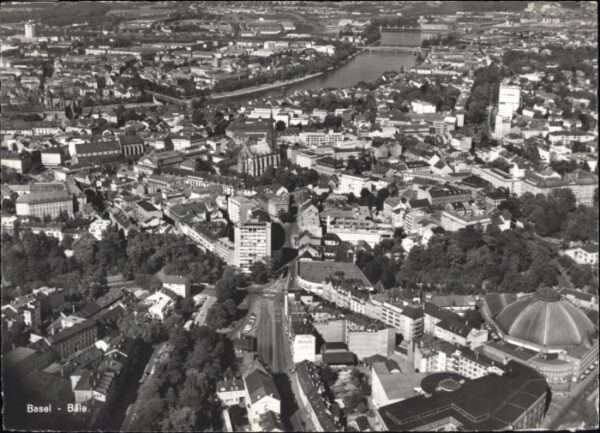 Basel BS Basel Fliegeraufnahme