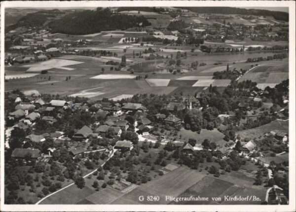 Kirchdorf BE Fliegeraufnahme
