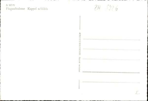 Kappel Albis Fliegeraufnahme – Bild 2