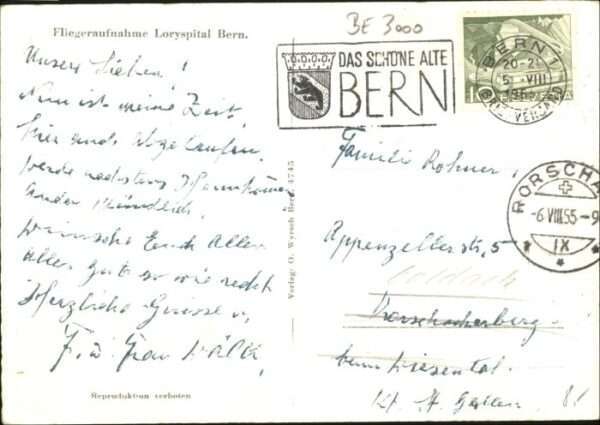 Bern BE Bern Fliegeraufnahme Loryspital – Bild 2