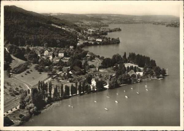 Steckborn Fliegeraufnahme Glarisegg