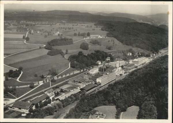 Zuerich empttal Fabrik Maggi Fliegeraufnahme