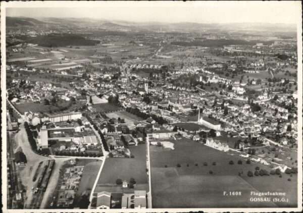 Gossau SG Fliegeraufnahme