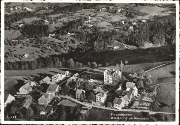 Wienacht-Tobel Kurhaus Alpenblick Fliegeraufnahme