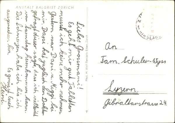Zuerich nstalt Balgrist – Bild 2