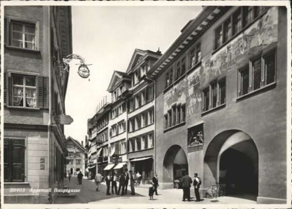 Appenzell IR Appenzell Hauptgasse