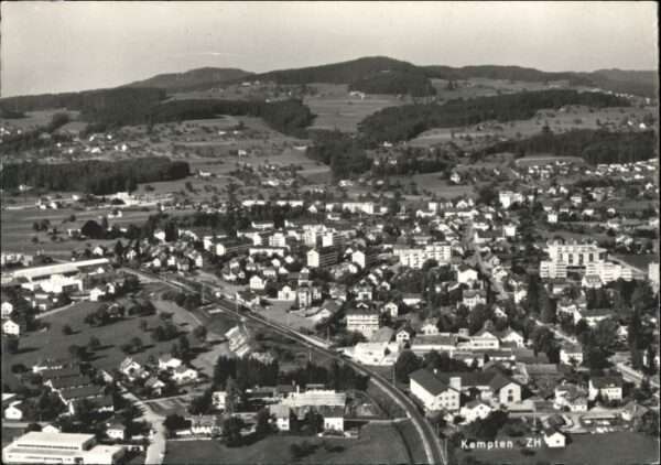 Wetzikon ZH Wetzikon Kempten Fliegeraufnahme