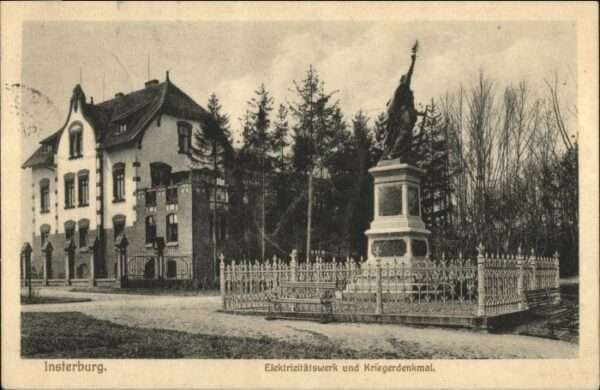 Insterburg Tschernjachowsk Insterburg Elektrizitätswerk