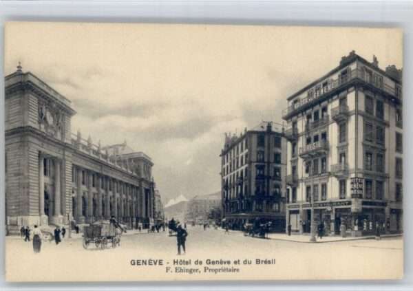 Genf GE Genf Hotel de Genf et du Bresil