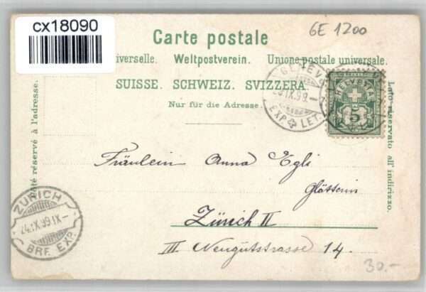 Genf GE Genf Denkmal National – Bild 2