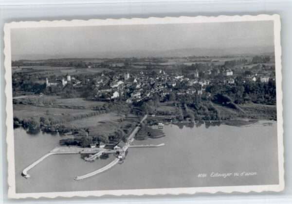 Estavayer-le-Lac Fliegeraufnahme