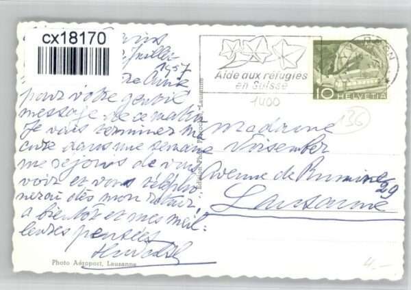 Yverdon VD Yverdon Fliegeraufnahme – Bild 2