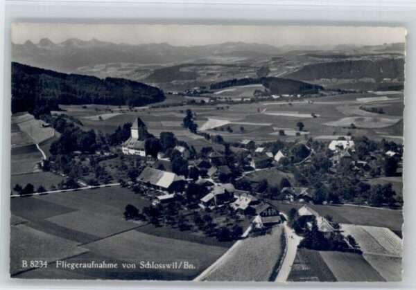 Schlosswil Fliegeraufnahme