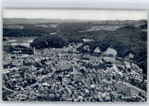 Burgdorf BE Burgdorf Fliegeraufnahme