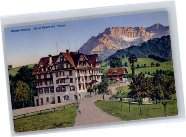 Schwarzenberg LU Schwarzenberg Hotel Rössli Pilatus