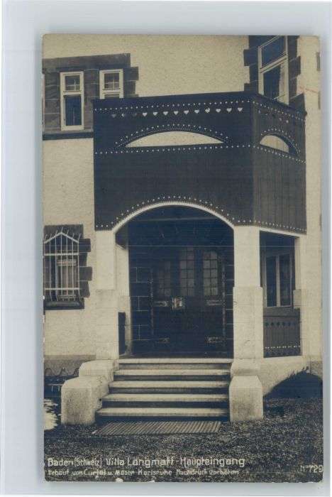 Baden AG Baden Villa Langmatt