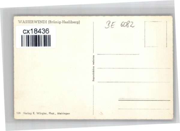 Bruenig BE Brünig Wasserschwendi – Bild 2