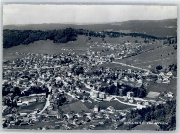 Ste Croix VD Ste-Croix Fliegeraufnahme