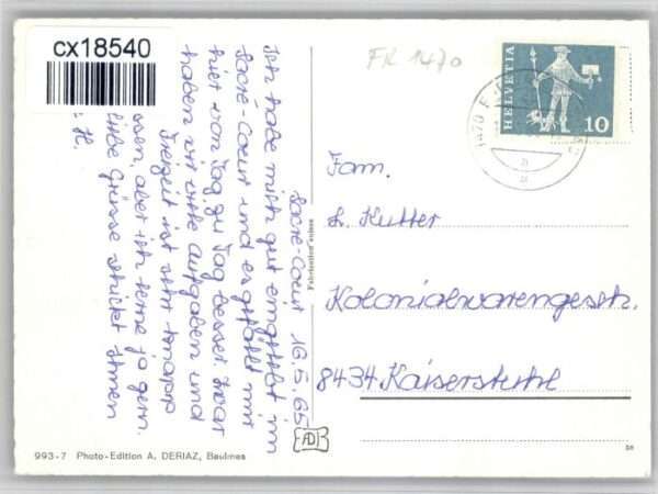 Estavayer-le-Lac Fliegeraufnahme – Bild 2