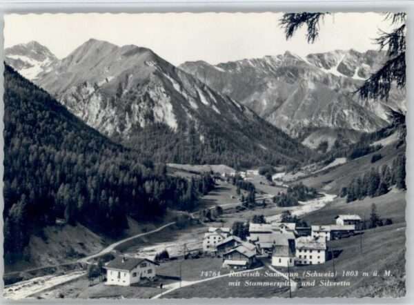Samnaun Dorf Raveisch